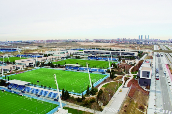 A SANJOSE intervirá na frente oeste da Cidade Desportiva do Real Madrid em Valdebebas