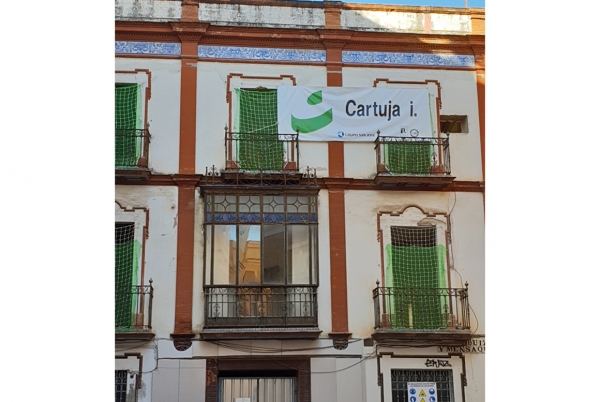 Cartuja construir un hostel en el centro de Sevilla