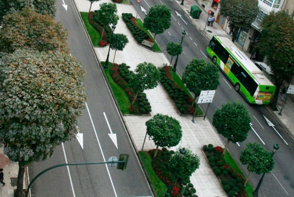 SANJOSE rehabilitar y transformar el entorno urbano de la Gran Va de Vigo, Pontevedra