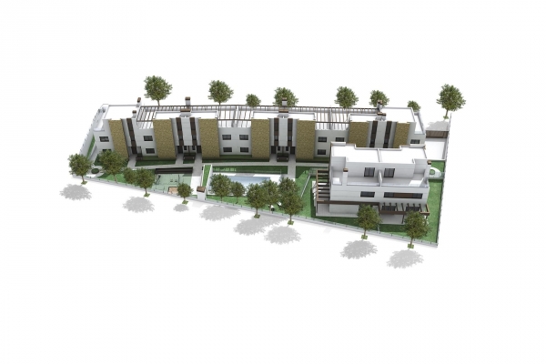 SANJOSE construir el Residencial Villas de la Mina en Arroyo del Fresno, Madrid