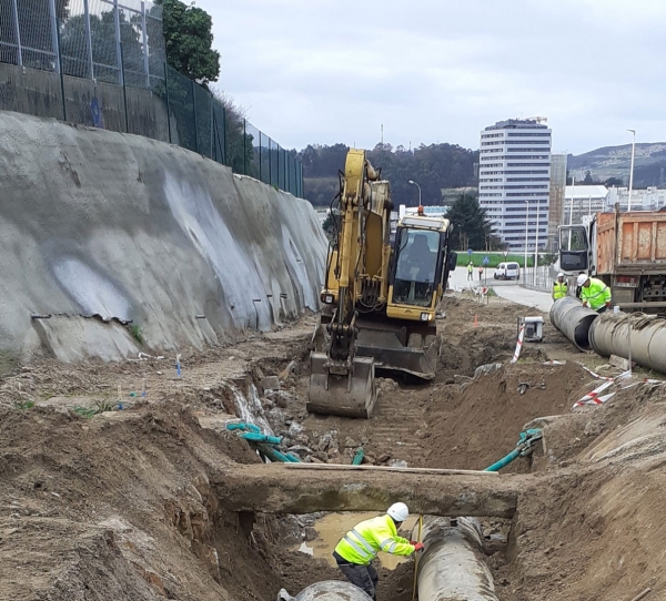 SANJOSE will build the outlet pipes for the Monte Mero Reservoir in the Parque Ofimático - Avenida de Monelos Section, A Coruña