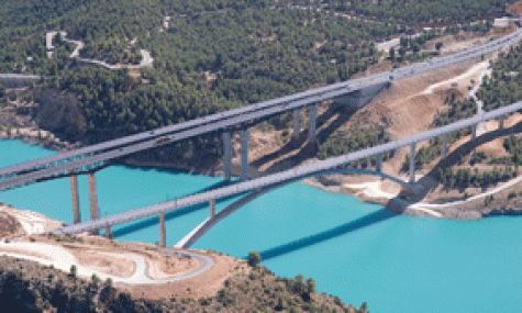 The stretch of High Speed of the Embalse de Contreras executed by SANJOSE was awarded the International Puente de Alcántara Award