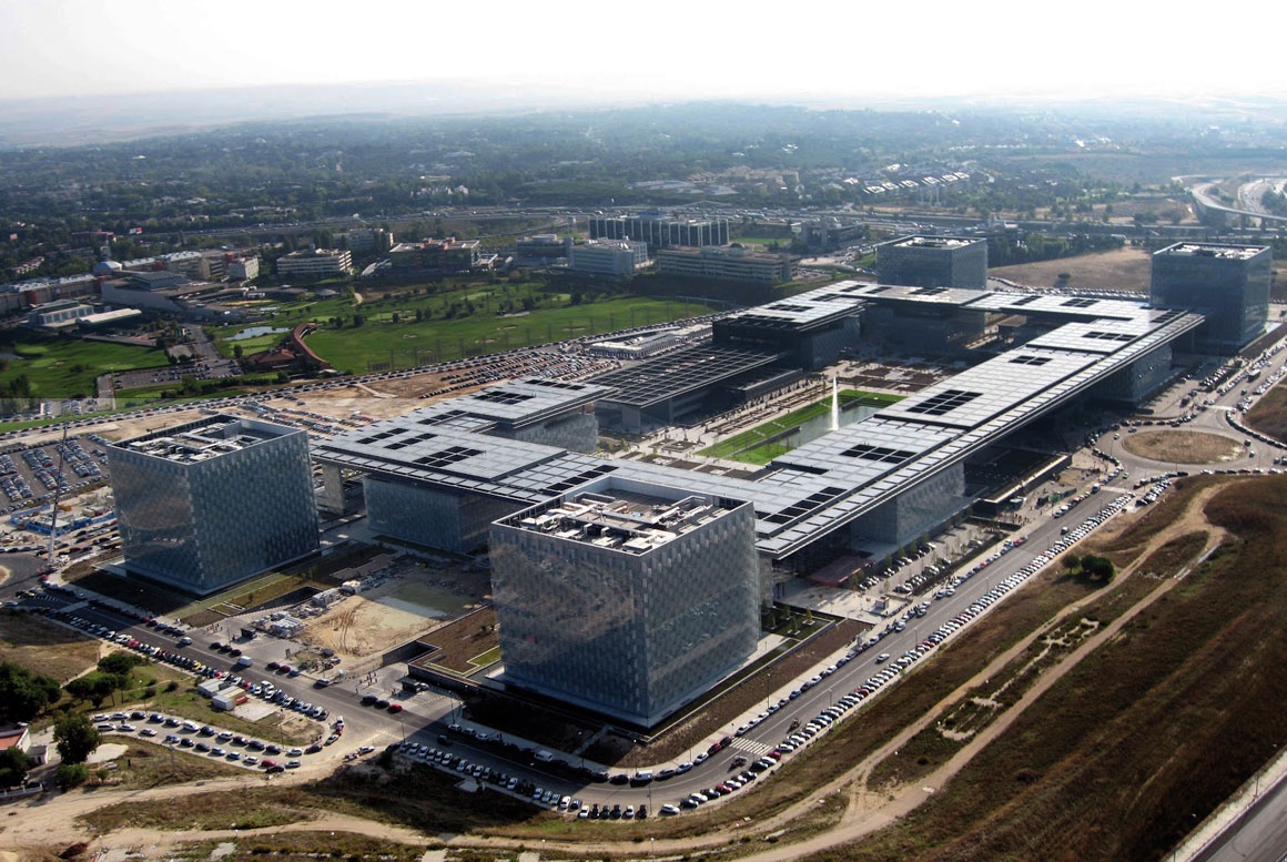 CIDADE TELEFÓNICA EM LAS TABLAS, MADRID