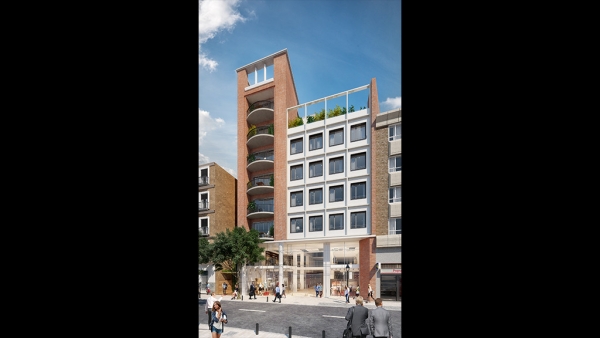 SANJOSE rehabilitar un edificio residencial en la calle Fuencarral 77 de Madrid
