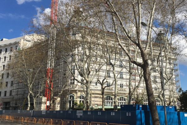 SANJOSE elegida para reformar el Hotel Ritz, Madrid