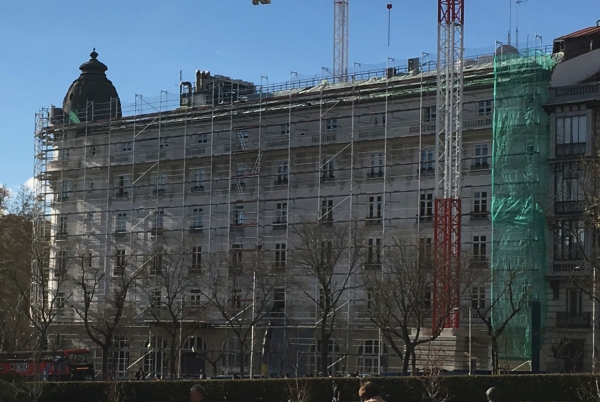 SANJOSE elegida para reformar el Hotel Ritz, Madrid