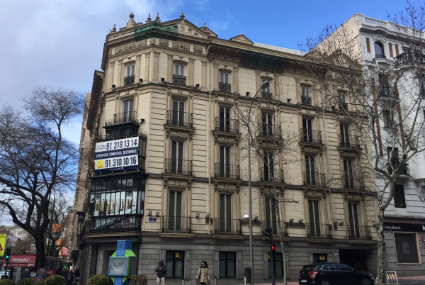 SANJOSE rehabilitar el edificio calle Goya 31 de Madrid