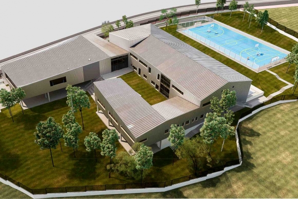 SANJOSE construir el CEIP O Revel - Vilalonga, Pontevedra