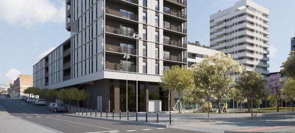 SANJOSE construir el Residencial Bagaria II en Cornell de Llobregat, Barcelona