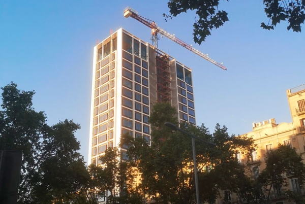 SANJOSE construir el Residencial Paseo de Gracia 111 en Barcelona