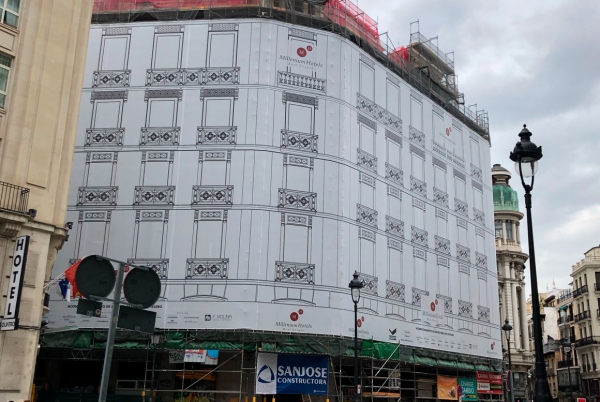 SANJOSE will refurbish the former Hotel Asturias at 9-11, Carrera San Jerónimo Madrid