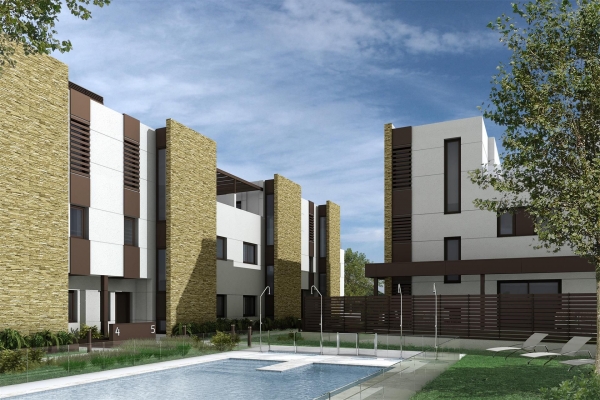 SANJOSE construir el Residencial Villas de la Mina en Arroyo del Fresno, Madrid