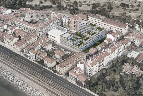 Construtora Udra construira el Residencial Turquesa Dafundo en Oeiras (Portugal)