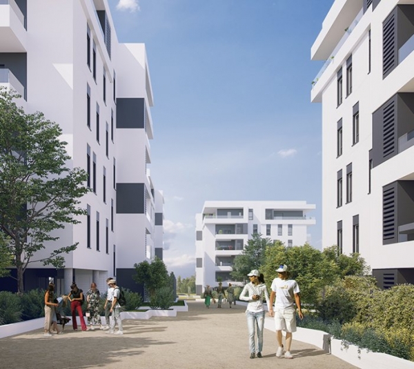 SANJOSE construir el Residencial Portia en Dos Hermanas, Sevilla