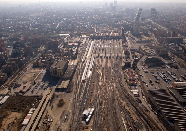 SANJOSE ampliar la Estacin Ferroviaria Madrid - Chamartn - Clara Campoamor