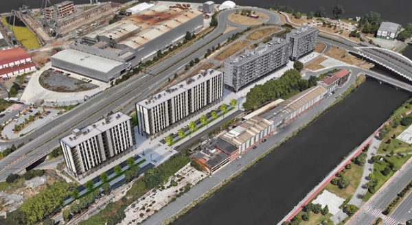 EBA will build 180 social housing units for rent in Sestao, Vizcaya