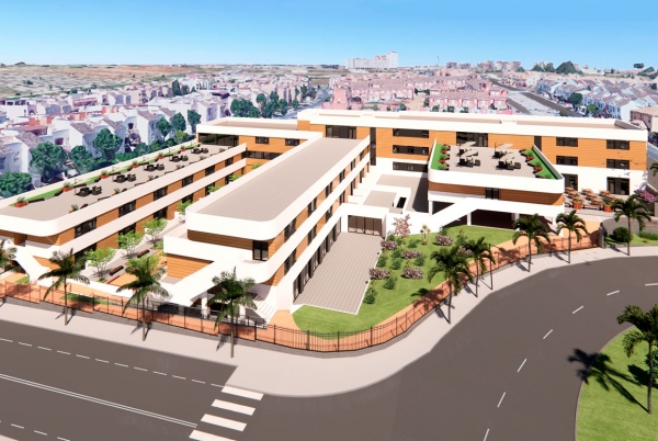 Cartuja I. construir la Residencia de Mayores Reifs en Tomares, Sevilla