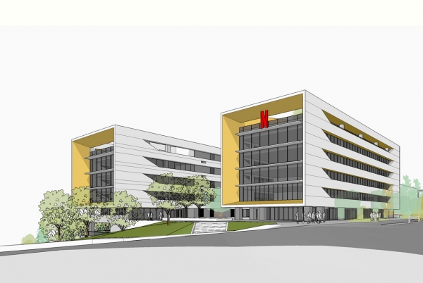 SANJOSE construir un nuevo conjunto de oficinas y aparcamientos en Madrid Content City, Tres Cantos