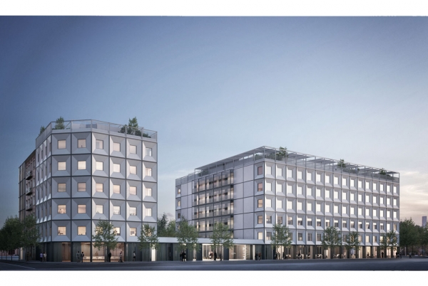 SANJOSE vai construir o conjunto de edifícios de escritórios HIIT, em Barcelona