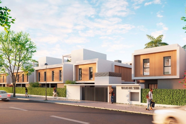 Cartuja I. construir el Residencial Villas del Sena en Sevilla