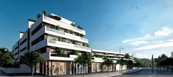 SANJOSE construir el Residencial Clere Aguamarina en Ibiza