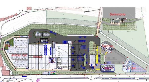 SANJOSE Portugal realizar la Fase I de la construccin de la Bodega y almacn exterior Gran Cruz Porto en Peso da Rgua