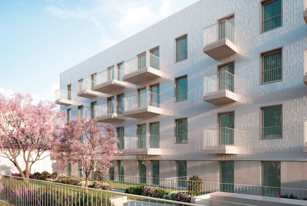 Construtora Udra construir el Residencial Nuance Alvalade en Lisboa (Portugal)