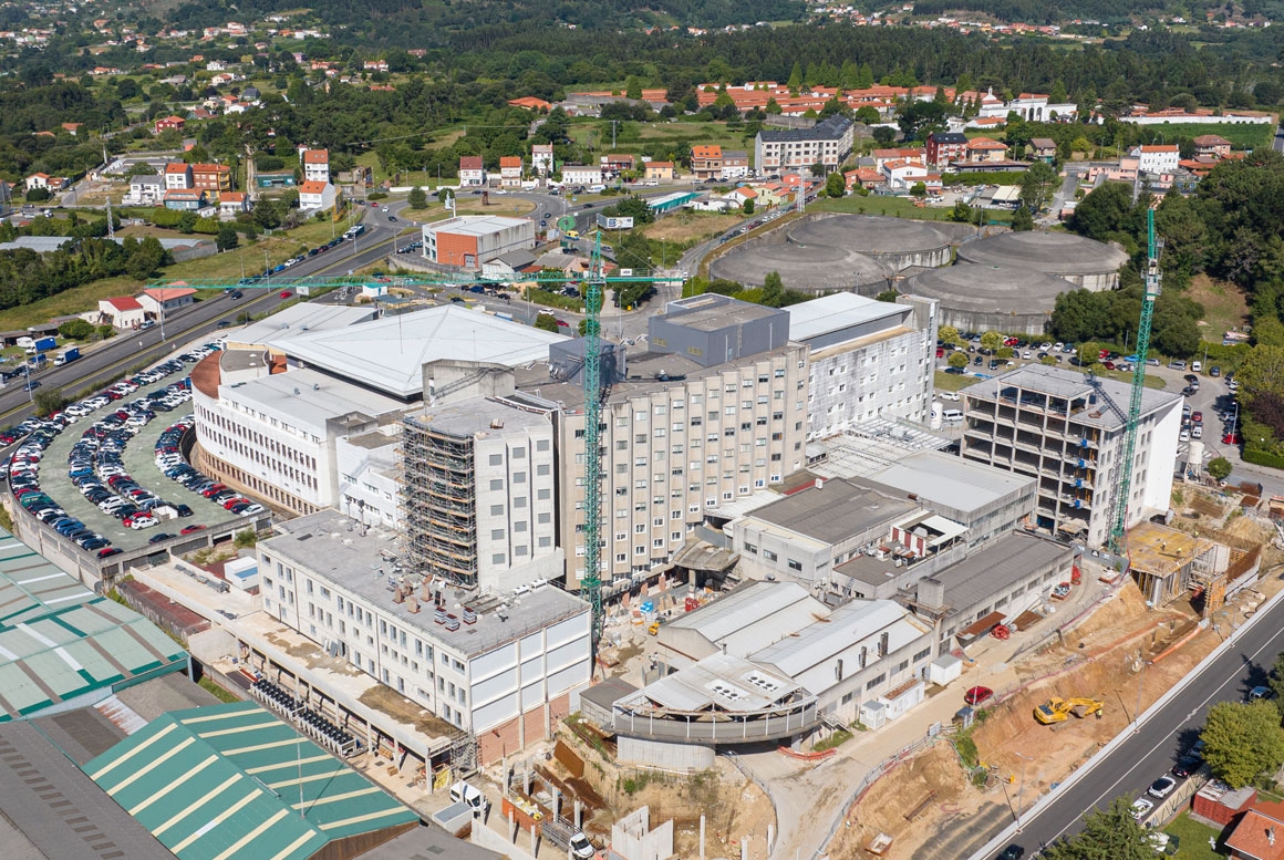 COMPLEJO HOSPITALARIO UNIVERSITARIO DE FERROL, A CORUÑA. FASE I 