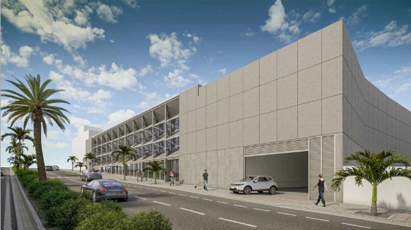 SANJOSE construir un edificio comercial para Dinosol en San Cristbal de La Laguna, Santa Cruz de Tenerife
