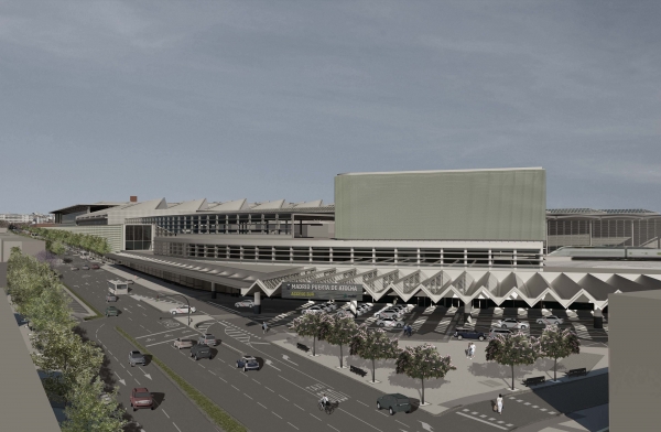 SANJOSE construira la gare Estación Pasante de Madrid - Puerta de Atocha - Almudena Grandes