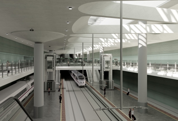 SANJOSE will build the Madrid Through Station - Puerta de Atocha - Almudena Grandes