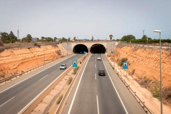 SANJOSE modernizar el Tnel de Pilar de la Horadada, AP-7 Tramo Crevillente - Cartagena, Alicante