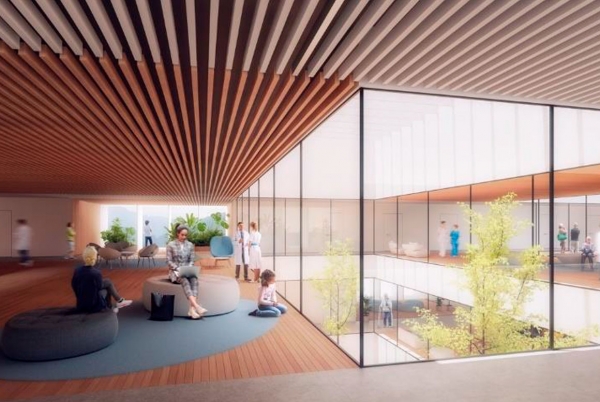EBA construir un nuevo edificio de Consultas Externas del Hospital Universitario de Basurto en Bilbao, Vizcaya