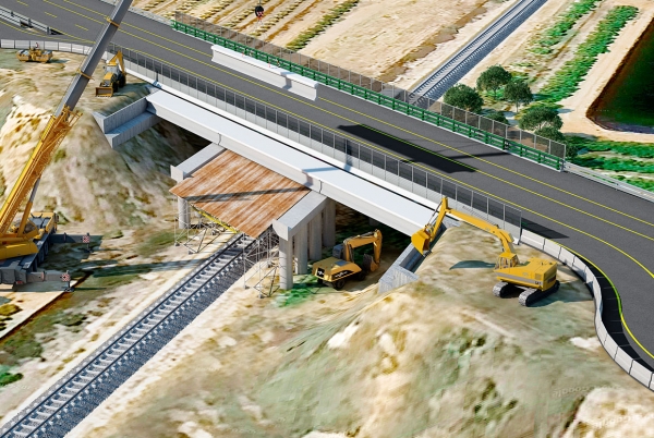 SANJOSE executes the High-Speed Rail Line Between Torre Pacheco and Cartagena
