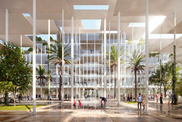 SANJOSE construir el Edificio JRC (Joint Research Centre - Centro Comn de Investigacin) de la Comisin Europea en Sevilla