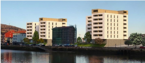 EBA construir� la primera promoci�n p�blica de vivienda protegida en la Isla de Zorrotzaurre de Bilbao