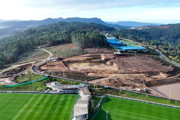 A SANJOSE ir&aacute; executar o Lote A 030 da Fase II do Complexo Galicia Sports 360 do Real Club Celta de Vigo, em Mos