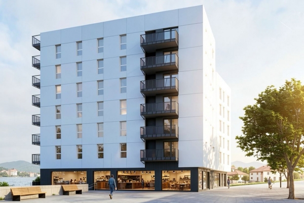 EBA construir� la primera promoci�n p�blica de vivienda protegida en la Isla de Zorrotzaurre de Bilbao