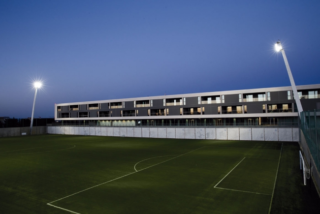 RESIDENCIA DEL PRIMER EQUIPO DEL REAL MADRID EN LA CIUDAD DEPORTIVA DE VALDEBEBAS