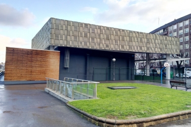 REHABILITACIN Y CUBRIMIENTO DEL FRONTN DE LA PLAZA AZOKA, BILBAO