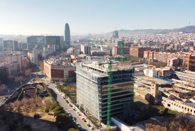 IMMEUBLE DE BUREAUX ONE PARC CENTRAL, BARCELONA