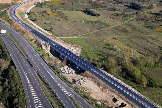 STRETCH VERIN - PORTUGUESE BORDER OF NATIONAL HIGHWAY A-75, ORENSE