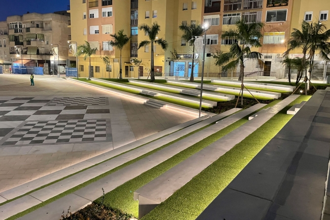 UNDERGROUND CAR PARK IN THE PLAZA DEL AJEDREZ IN ESTEPONA, MÁLAGA